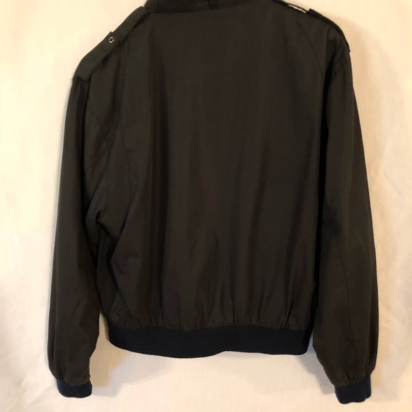 Men’s J. Blair Black Puffy Bomber Jacket Size L - Picture 2 of 3